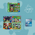 Ravensburger Minecraft 4x100 dílků