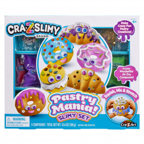 Mac Toys Cra-Z-Slimy Sada slizů cukrářské kreace
