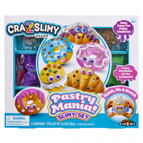 Mac Toys Cra-Z-Slimy Sada slizů cukrářské kreace