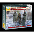 Zvezda Figurki Zvezda Wargames (WWII) 6232 - Niemiecka kwatera główna w mundurze zimowym (1:72)