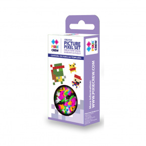 PIXIE CREW Sada obrázkov - Sada 250 pixelov, 8 obrázkov