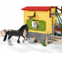 Schleich 42485 Pferdestall mit Zubehör