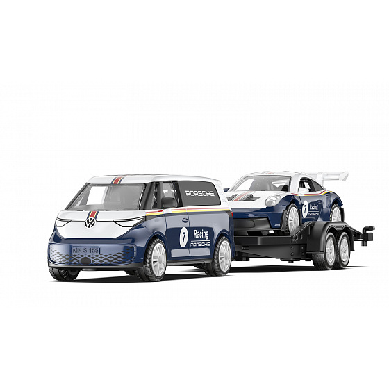 SIKU Super - VW ID Buzz s Porsche 911 GT3 RS