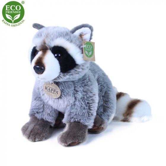 Rappa Plüsch-Waschbär sitzend 23 cm ECO-FRIENDLY