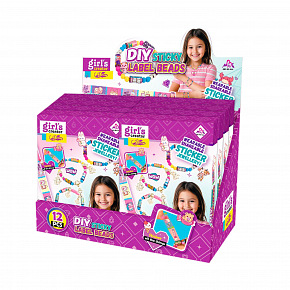 Rappa Kreativní sada na výrobu náramků se samolepkami