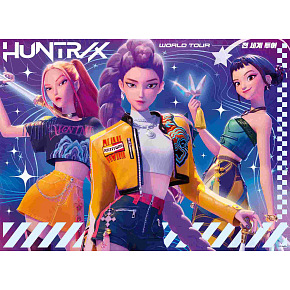 Ravensburger K-pop: Lovkyně démonů: Světové turné 150 dílků Ravensburger K-pop: Lovkyně démonů: Světové turné 150 dílků