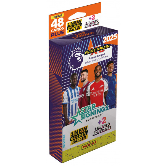 Panini PREMIER LEAGUE 2024/2025 - ADRENALYN karty - STAR SIGNINGS