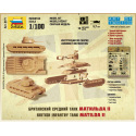Zvezda Wargames (WWII) tank 6171 - British Tank "Matilda II" (1:100)
