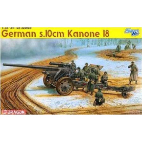 Dragon Model Kit military 6411 - GERMAN s 10cm KANONE 18 (1:35)