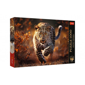 Trefl Puzzle Premium Plus - Photo Odyssey: Divoký leopard 1000 dílků 68,3x48cm v krabici 40x27x6cm