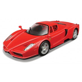 Maisto M. Ferrari Assembly line, Enzo Ferrari, RED, window box, 1:24