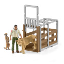 Schleich 42475 Velký záchranný vůz pro zvířata