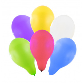 Rappa Nafukovací balónek 30 cm 6 ks