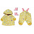 Zapf BABY born Zestaw na deszcz Deluxe, 43 cm