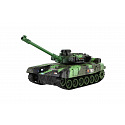 Teddies Tank RC 2,4GHz s dobíjecím packem se světlem se zvukem v krabici 37x18x16cm