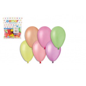 Smart Balloons Balonek/Balonky nafukovací 7" párty neon 100 ks v sáčku 22x28cm karneval