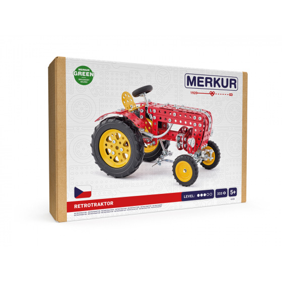 MERKUR - Stavebnice MERKUR - Stavebnica Merkúr - Retrotraktor