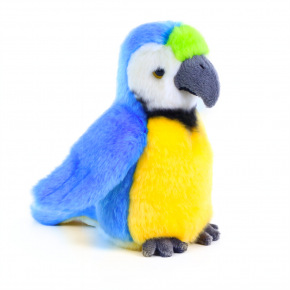 Rappa plyšový papagáj modrý 19 cm
