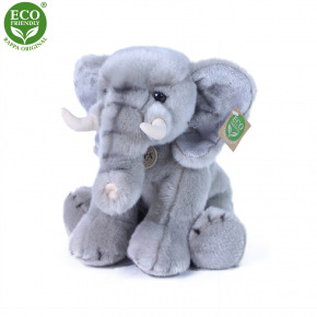 Rappa Plyšový slon 30 cm ECO-FRIENDLY