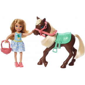 Mattel Barbie CHELSEA A PONY