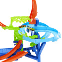 Mattel Hot Wheels STUNT TRACKS srážka ve vzduchu dráha
