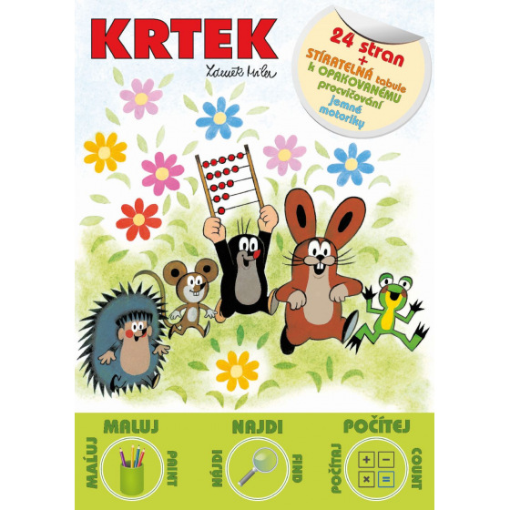 Akim Giochi Preziosi Activity book A4 - Krtek