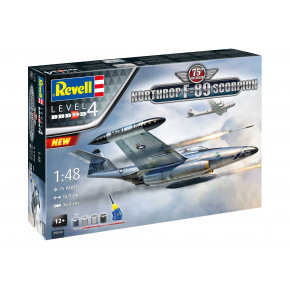 Revell Gift-Set letadlo 05650 - 50th Anniersary "Northrop F-89 Scorpion" (1:48)