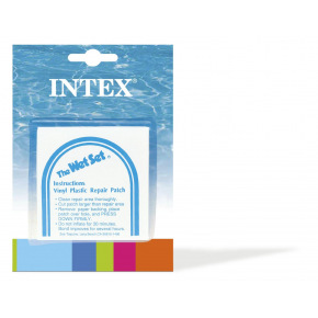 Intex Záplata samolepiace opravná sada k nafukovačkám 6ks na karte 12x16cm