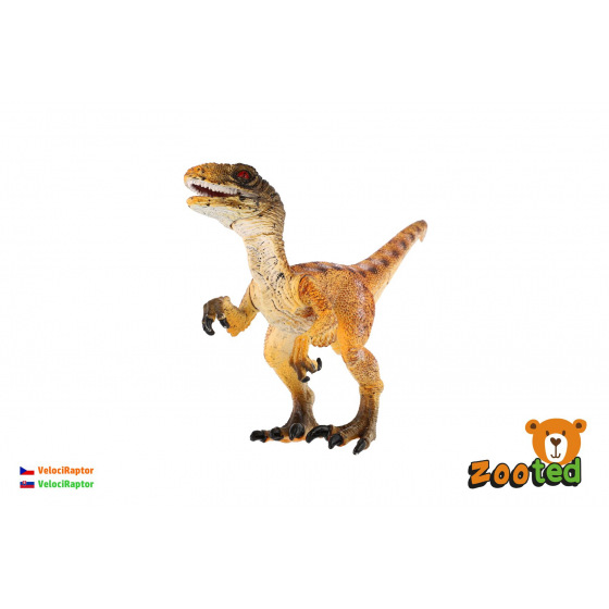Velociraptor dinosaurus zooted plast 16cm 