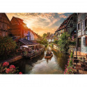 Trefl Puzzle Premium Plus - Photo Odyssey:Klein-Venedig in Colmar, Frankreich 1000 Teile 68,3x48cm in Schachtel 40x27