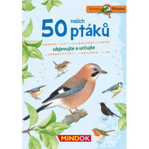 Mindok vzdelávacia hra Expedícia príroda: 50 našich vtákov