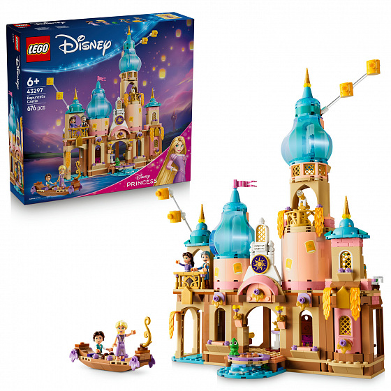 LEGO® Disney 43297 Rapunzels Prinzessinnenschloss