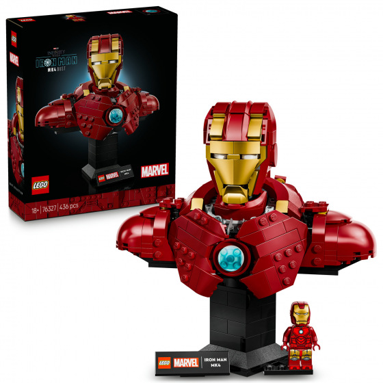 LEGO Marvel 76327 Busta Iron Man MK4