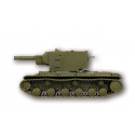 Zvezda Wargames (WWII) tank 6202 - Soviet Tank KV-2 (1:100)