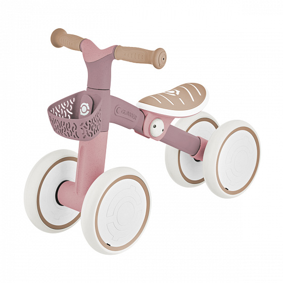 GLOBBER Rowerek biegowy Globber dla najmłodszych - learning bike, różowy