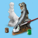 SES Zestaw gipsowy do odlewania - T-rex