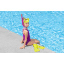 Bestway Šnorchlovací set LIL FLAPPER- ploutve, brýle, šnorchl - mix 2 barvy (růžová/modrá)