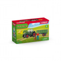 Schleich 42608 Traktor s přívěsem