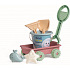 Rappa Androni RECYCLING PASTELL Sandset Ozean mit Wagen