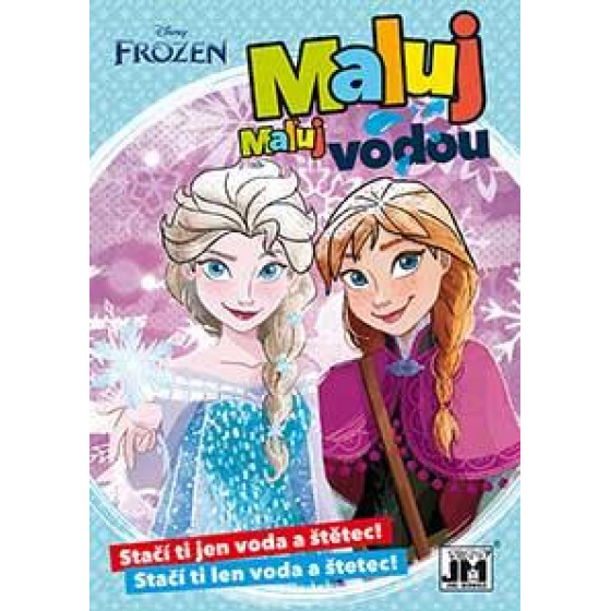 Jiri Models Malbuch A5 Malen mit Wasser FROZEN - Die Eiskönigin