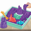 Spin Master KINETIC SAND FLÜSSIGER SANDKASTEN MIT UNTERLAGE LILA