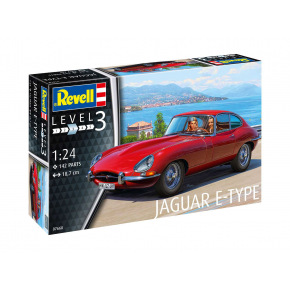 Revell Plastic ModelKit auto 07668 - Jaguar E-Type (Coupé) (1:24)