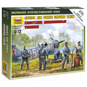 Zvezda Figurki Zvezda Wargames (WWII) 6187 - Radziecki personel naziemny (1:72)