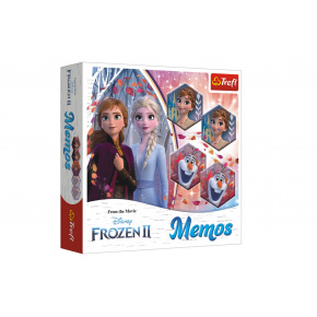 Trefl Pexeso papierové Ľadové kráľovstvo II / Frozen II spoločenská hra 36 kusov v krabici 20x20x5cm