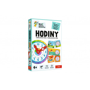 Malý objevitel Hodiny vzdělávací společenská hra v krabici 19x29x4cm Malý objevitel Hodiny vzdělávací společenská hra v krabici 19x29x4cm