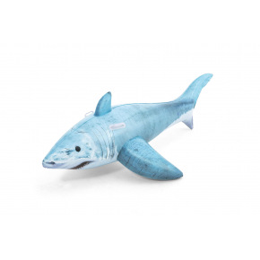 Bestway Nafukovací žralok s držadlami, 1,83 x 1,02 m