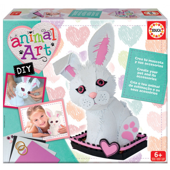 EDUCA Králíček - vytvoř si svého mazlíčka