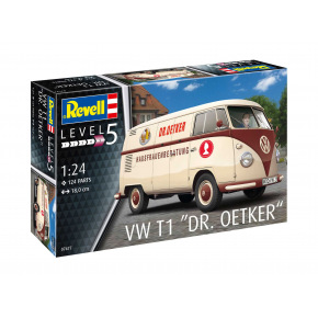 Revell Plastic ModelKit auto 07677 - VW T1 "Dr. Oetker" (1:24)