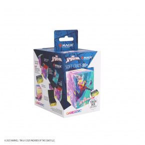 Gamegenic: MTG Marvels Spider-Man Soft Crate 80+ - Spider-Man/Spider-Gwen Gamegenic: MTG Marvels Spider-Man Soft Crate 80+ - Spider-Man/Spider-Gwen