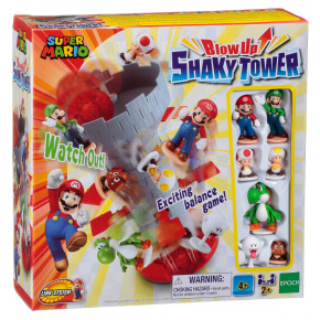 Super Mario Blow Up - Wstrząśnięta wieża, gra planszowa